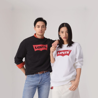 值友专享：Levi's 男士时尚休闲圆领套头卫衣003YS