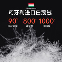 美力城 90鹅绒 科技灰 S 长款羽绒服