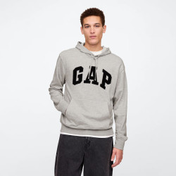 Gap 贴布绣logo连帽衫卫衣  美版
