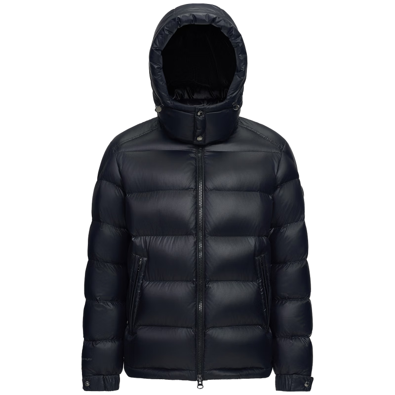 波司登 90鹅绒 脱卸帽 铂金灰 L 180/100A 男士羽绒服