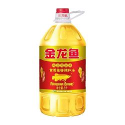 金龙鱼 新日期金龙鱼纯正花生香食用植物调和油5L*1桶营养健康食用油桶装
