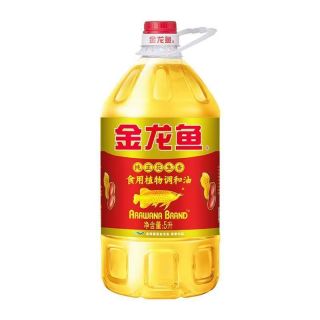 百亿补贴：金龙鱼 新日期金龙鱼纯正花生香食用植物调和油5L*1桶营养健康食用油桶装
