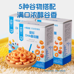 小鹿蓝蓝 婴标DHA番茄圈 108g