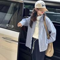 梦特娇 儿童长袖条纹衬衫