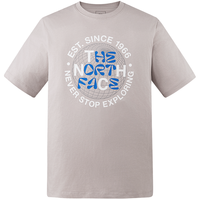THE NORTH FACE 8DEX 宽松透气 灰色 3XL 短袖T恤