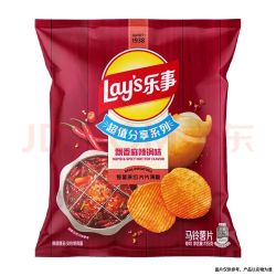 乐事 马铃薯片 飘香麻辣锅味 135g