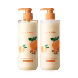 Off & Relax 橙木香氛蓬松洗护套装 350ml*2