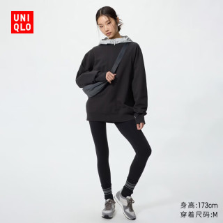 优衣库 HEATTECH ULTRA WARM紧身裤/10分女装保暖衣秋裤内衣485847 09 黑色 XS