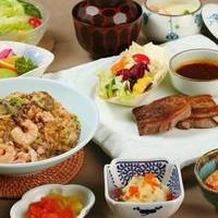 黑松露海鲜炒饭&铁板牛舌套餐