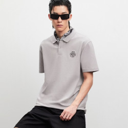 杰克琼斯 杰克·琼斯（JACK&JONES） 春季款胸前图案刺绣商务休闲百搭尖领短袖POLO衫男款226106020