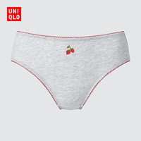 优衣库 棉质短裤/普通腰三角女装487050 03 灰色(此商品不支持七天无理由退换货) S