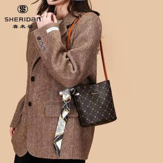 SHERIDAN 丝巾水桶包 斜挎包轻奢高级感 简约通勤托特包