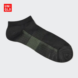 优衣库 短袜男装/袜子26春夏新款485005 486914 485005/09黑色 S /M/25～27 cm
