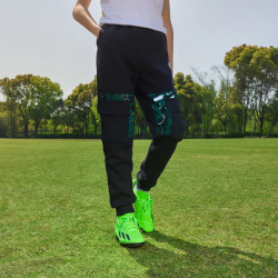 adidas 儿童JK SPACER PNT 工装风束脚运动休闲裤IQ1317 黑色   164
