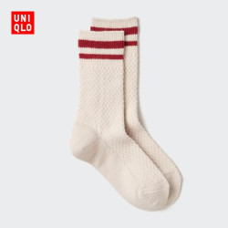 优衣库 HEATTECH袜子女装487152 30 浅米色 S /M/23～25 cm