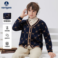 navigare 儿童毛衣开衫外套儿童针织衫