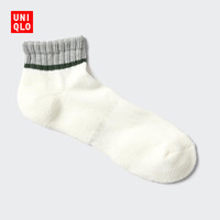 优衣库 短袜男装/袜子26春夏新款485003 01 乳白色 S /M/25～27 cm