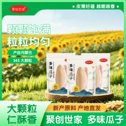 聚创世家363打手瓜子500g内蒙古大颗粒袋葵花籽现炒坚果休闲零食