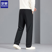罗蒙 加绒厚款 黑色 XL 男士休闲裤(舒适好穿)