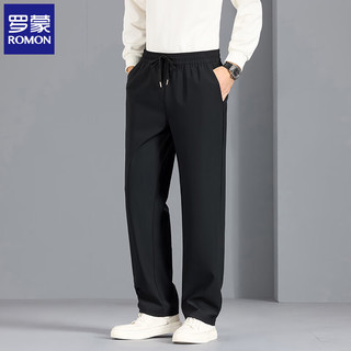 罗蒙 加绒厚款 灰色 XL 男士休闲裤