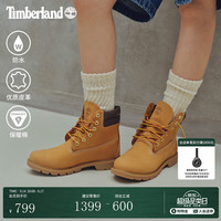 Timberland 官方踢不烂女鞋大黄靴马丁靴户外防水百搭|A161G A161GW/小麦色 TB1 38 鞋内长：24CM