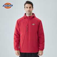 Dickies 防风加绒保暖 大红色 S 男士夹克