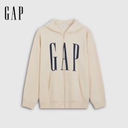 Gap 男女装抓绒连帽开衫 卫衣 1SS623907