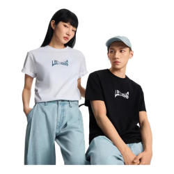 Lee 圆领Logo印花 短袖T恤