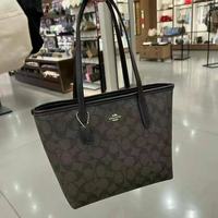 COACH City 23经典老花按扣托特包Tote包  CN733-IMNLJ