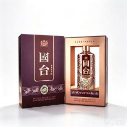 国台 53度 酱香型白酒 500mL 礼盒装
