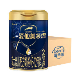 爱他美 领熠婴儿配方奶粉2段 800g*6罐