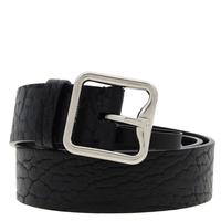 BURBERRY Leather B Buckle Belt 长度不详，l码