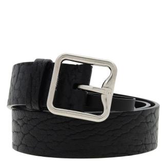 BURBERRY Leather B Buckle Belt 长度不详，l码