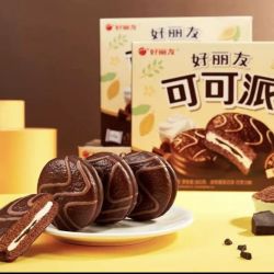 好丽友 可可派  巧克力味 12枚装 360g