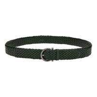 Salvatore Ferragamo Braided Leather Gancini Fixed Belt 编制皮带95cm