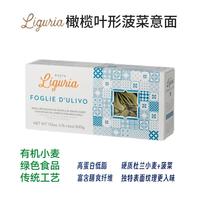 PASTA DI LIGURIA 意大利原装 有机杜兰粗麦粉 利古里亚橄榄叶形菠菜意面500g*1盒