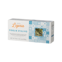 PASTA DI LIGURIA 有机杜兰粗麦粉 橄榄叶形菠菜意面 500g*1盒