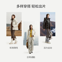 坦博尔 轻奢哑光黑 M(165) 女士羽绒服