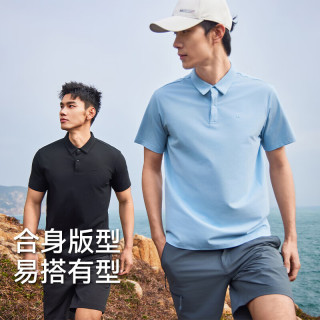 拓路者 索罗娜速干POLO衫短t男士夏季翻领简约休闲套头短袖上衣