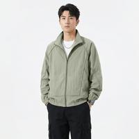 I.T IZZUE含莱赛尔挺括百搭春秋男士立领夹克外套男