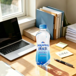 百事 AQUAFINA 纯水乐 苏打气泡水 原味 300ml*12瓶