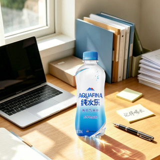 百事 AQUAFINA 纯水乐 苏打气泡水 原味 300ml*12瓶