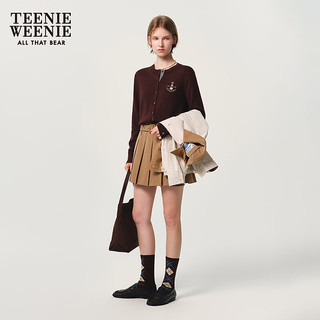 TEENIE WEENIE 绵羊毛混纺 米色 S 半身裙