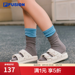 FILA FUSION潮牌拖鞋26夏季新款女士城市机能魔术贴休闲凉拖鞋
