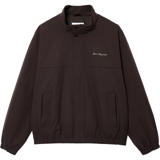 JACK&JONES 鲁道夫无氟防泼水 男士夹克 E11深酒红色 L