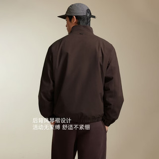 JACK&JONES 鲁道夫无氟防泼水 男士夹克 E11深酒红色 L
