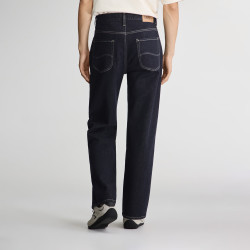 Lee 26早秋新品762宽松直筒牛仔裤清水洗男休闲