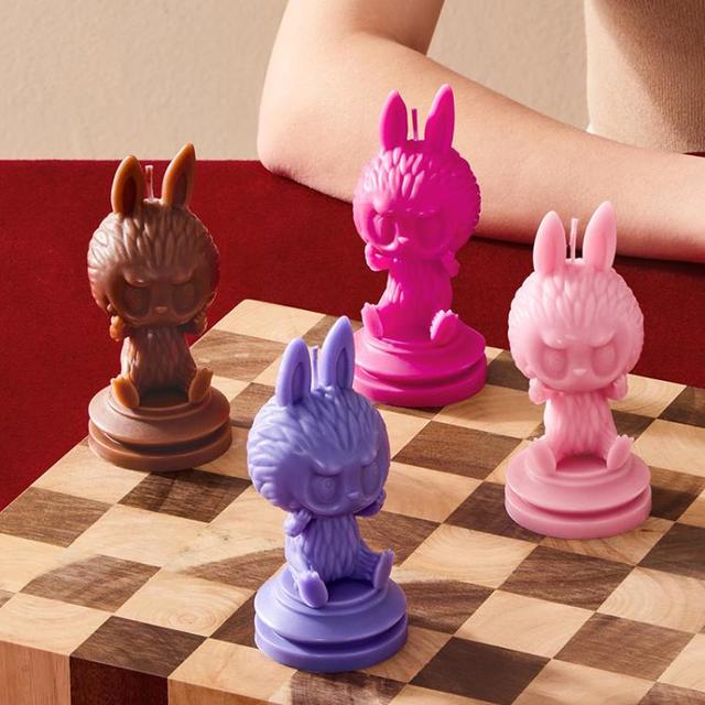泡泡玛特 THE MONSTERS 象棋大冒险系列-香氛蜡烛盲盒