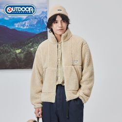OUTDOOR PRODUCTS 新款 男式羊羔绒外套