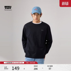 Levi's 26年秋季新款男士美式复古休闲LOGO印花长袖T恤